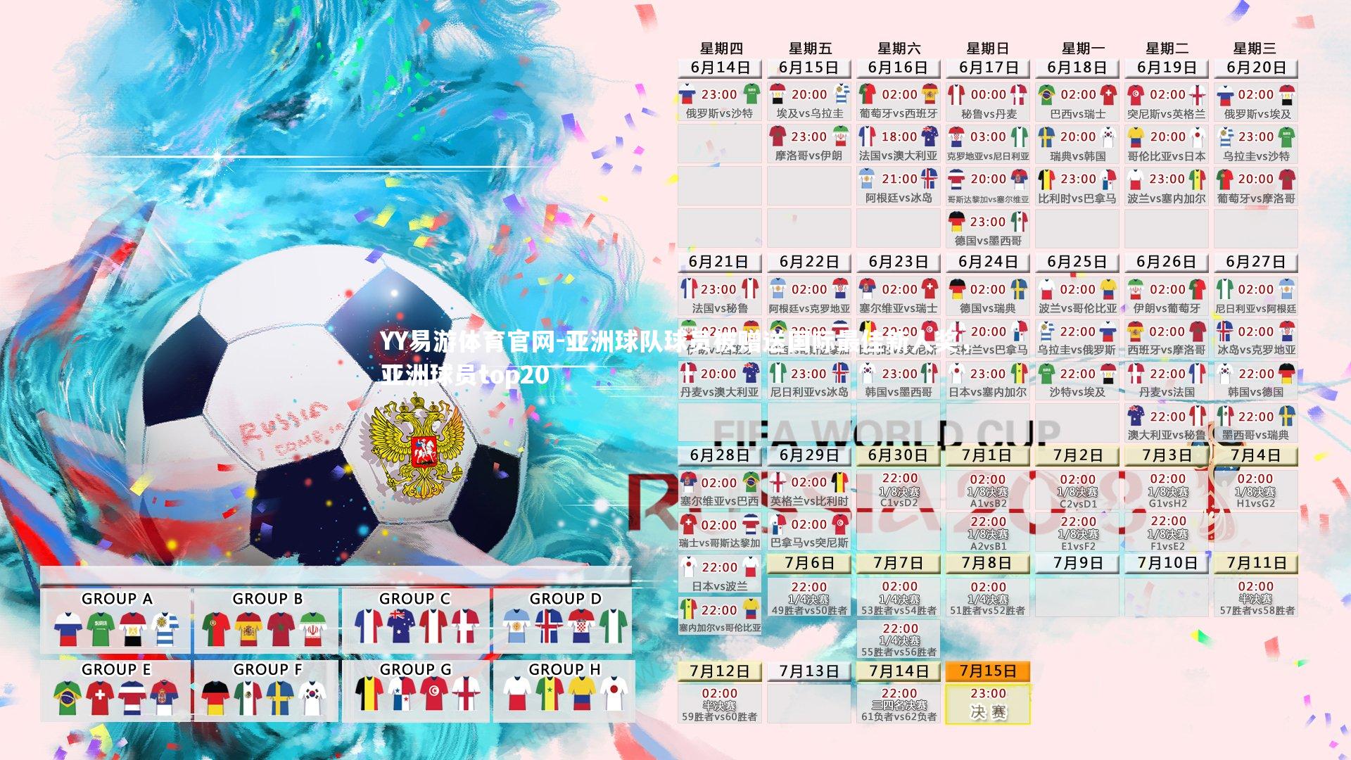 亚洲球队球员被赠送国际最佳新人奖，亚洲球员top20